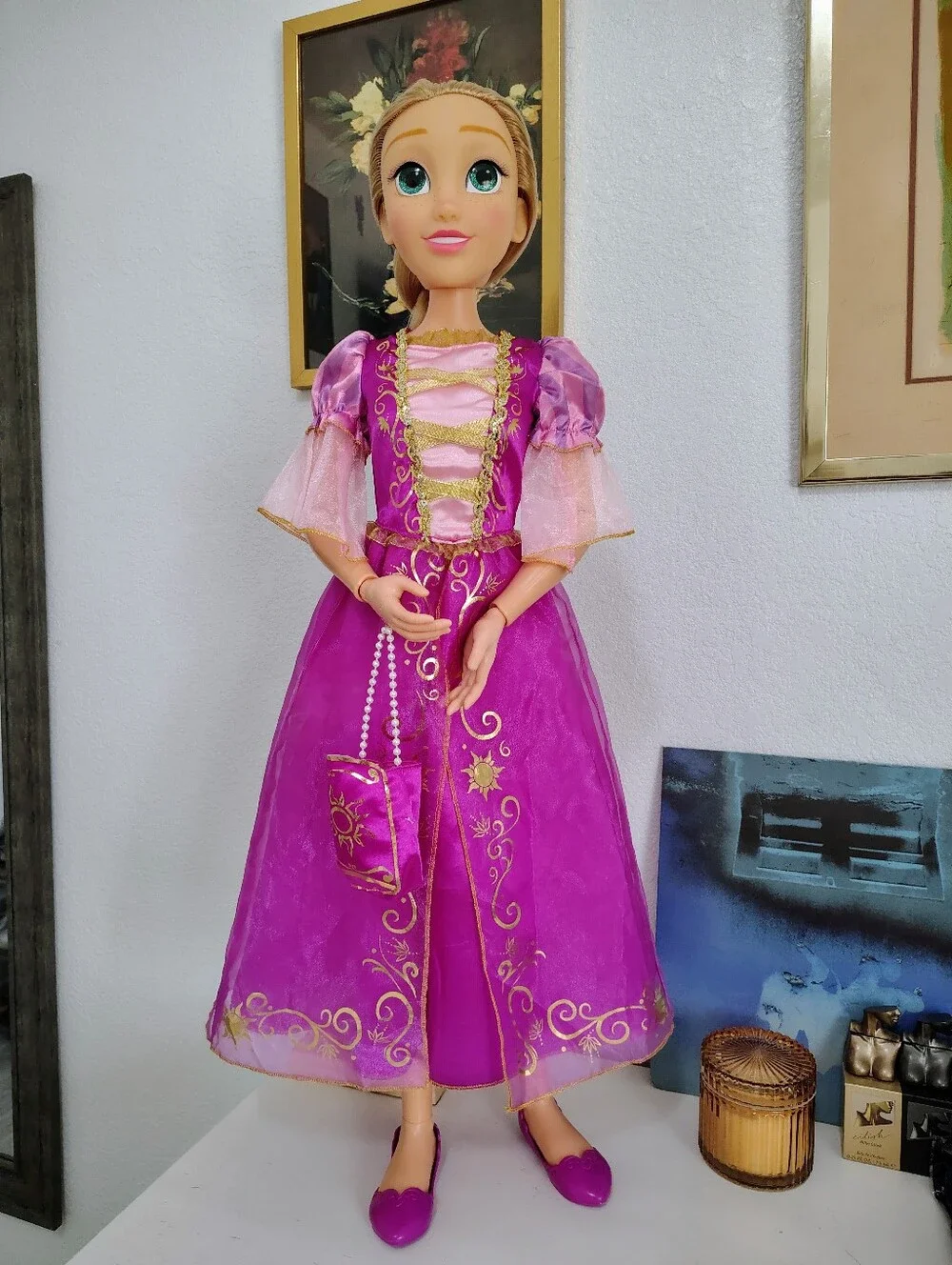 Disney Princess RAPUNZEL Doll Playdate 32” Tall & Poseable My Size Articulated